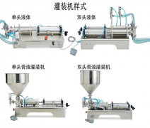 1-500毫升單頭自動小型灌裝機廠家